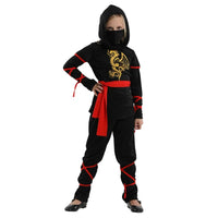 Thumbnail for Ninja Costume Kids Martial Arts Cosplay Halloween Fancy Dress Boy Party Decorations Supplies Dress