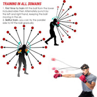 Thumbnail for Boxing Training Ball Boxing Training Headband For Adults Strength Training Equipment Reflex Balls For Courtyard Parks Living