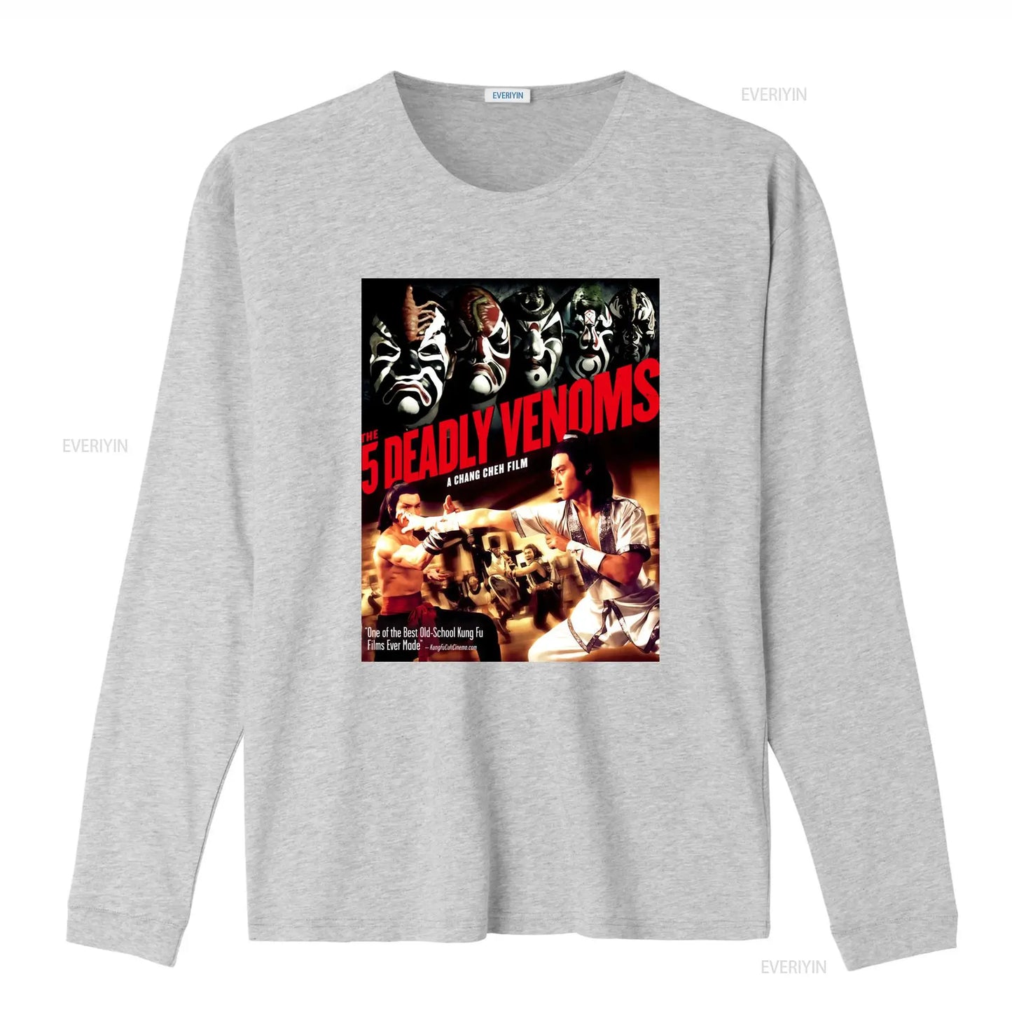 EWERIYIN Five Deadly Venoms Movie Shirt – Men’s Cotton Tee