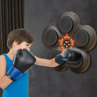 Thumbnail for Smart Bluetooth Music Boxing Machine Wall Boxing Target LED Lighted USB Charging Sandbag Boxing Training Target Boxing Equipment