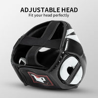 Thumbnail for Boxing Headgear for Men Youth, MMA Training Kickboxing Sparring Martial Art Helmet