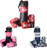 Thumbnail for Kids Boxing Set with Mini Heavy Bag, Gloves and Headgear, Royal Blue