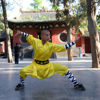 Thumbnail for High Quality Custom Tailored Shaolin Monk Robe Kung Fu Tai Chi Suit Martial Arts Wing Chun Wushu Uniforms