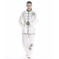 Thumbnail for Tai Chi Uniform Adults Martial Arts Clothes Long Sleeve Embroidery Taekwondo Kungfu Suit Chinese Style Morning Exercise Costumes