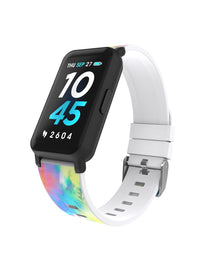 Thumbnail for Active 3 Unisex Adult Smartwatch Fitness Tracker, Tie Dye, Silicone Strap