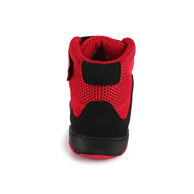 Men Professional Boxing Wrestling Fighting Weightlift Shoes Male Soft Breathable Wearable Training Boxing Fighting Boots