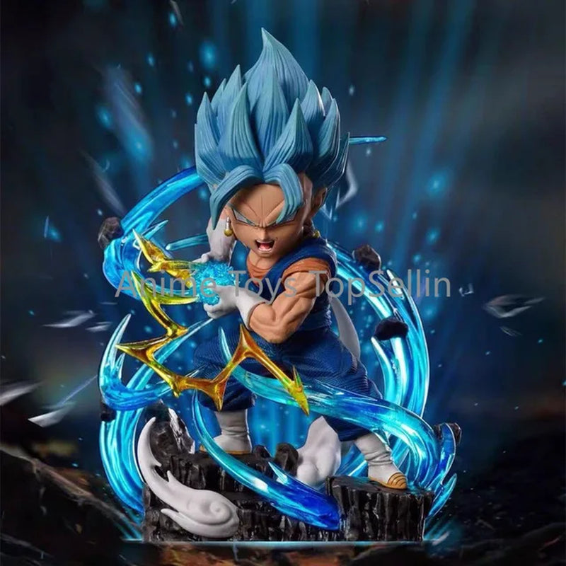 10Cm Anime Dragon Ball Z Vegetto Goku Figure PVC Action Figures Collection Model Toys Gifts