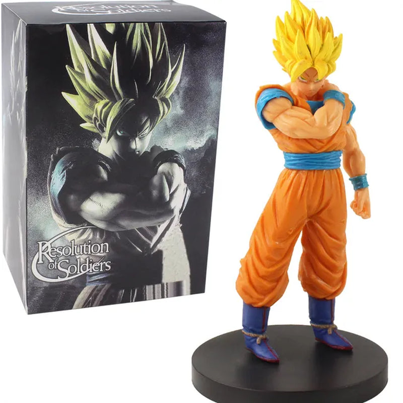 21Cm Anime Dragon Ball Z Super Saiyan Son Goku Figure Model Collection Toys