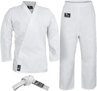 Thumbnail for Karate Uniform for Kids & Adults Lightweight Student Karate Gi Martial Arts Uniform with Belt