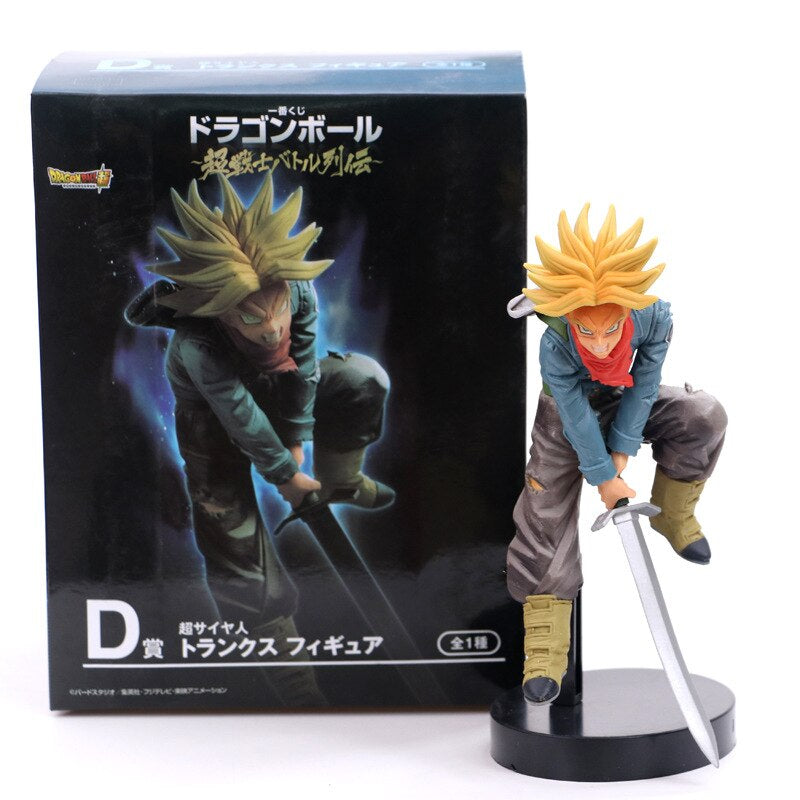 Anime Dragon Ball Z Fighting Trunks Super Saiyan Figure Model Collection Toys 20Cm