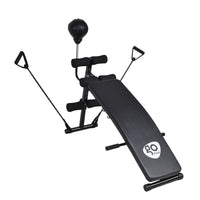 Thumbnail for Adjustable Incline Curved Workout Fitness Sit up Bench