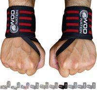 Thumbnail for Wrist Wraps for Weightlifting, Professional Gym Wrist Straps W/Thumb Loop, Wrist Wraps for Men & Women, Wrist Support Wraps for Strength Training, Powerlifting & Bodybuilding