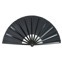 Thumbnail for Large Kung Fu Sound Fan Plastic Bone Martial Arts Performance Elegant Hand Folding Stage Fan Opera Magic Props Summer Cool Fans