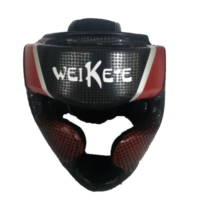 Full-Covered MMA Boxing Helmet Men Women PU Leather Headgear for Muay Thai Training Sparring Gym Equipment Taekwondo Head Guard