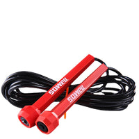 Thumbnail for Fitness  Crossfit Skipping  Rope Cord Speed Jumping Exercise Equipment Adjustable Boxing Skipping Sport Jump Rope Red Balck