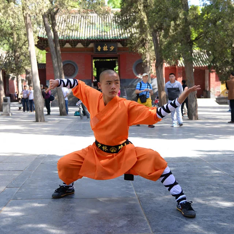 High Quality Custom Tailored Shaolin Monk Robe Kung Fu Tai Chi Suit Martial Arts Wing Chun Wushu Uniforms