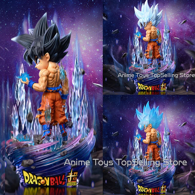 16Cm Anime Dragon Ball Z Ultra Instinct Goku Figure PVC Action Figures Collection Model Toys Gifts