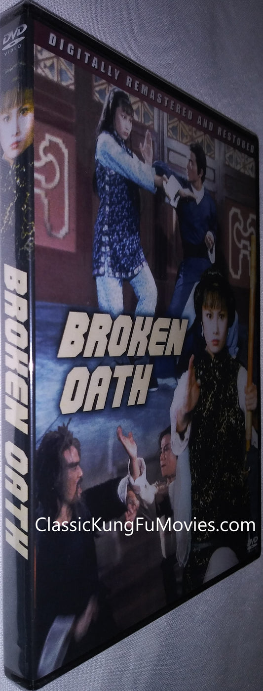 Broken Oath a.k.a. kung fu movie DVD Shaw Brothers martial arts film Hong Kong cinema