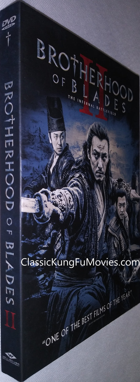 Brotherhood of Blades II: The Infernal Battlefield kung fu movie DVD Shaw Brothers martial arts film Hong Kong cinema