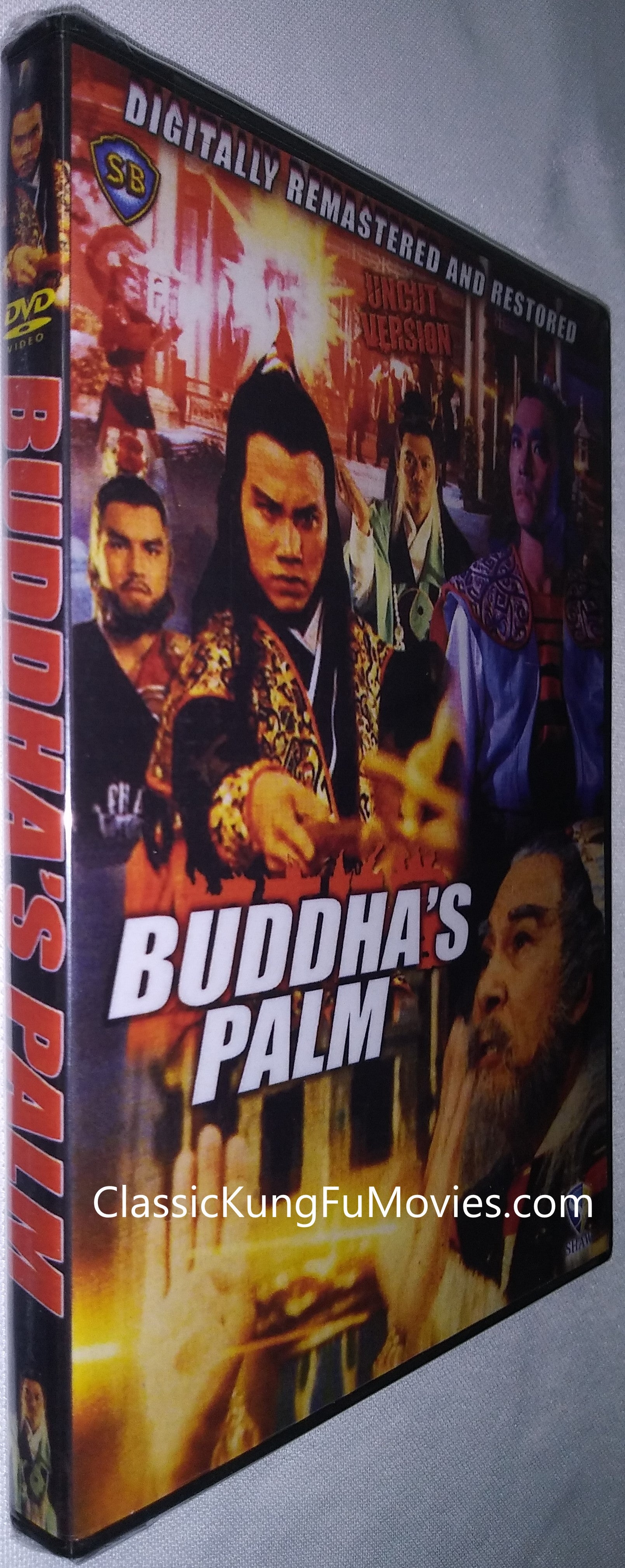 Buddha's Palm a.k.a. kung fu movie DVD Shaw Brothers martial arts film Hong Kong cinema