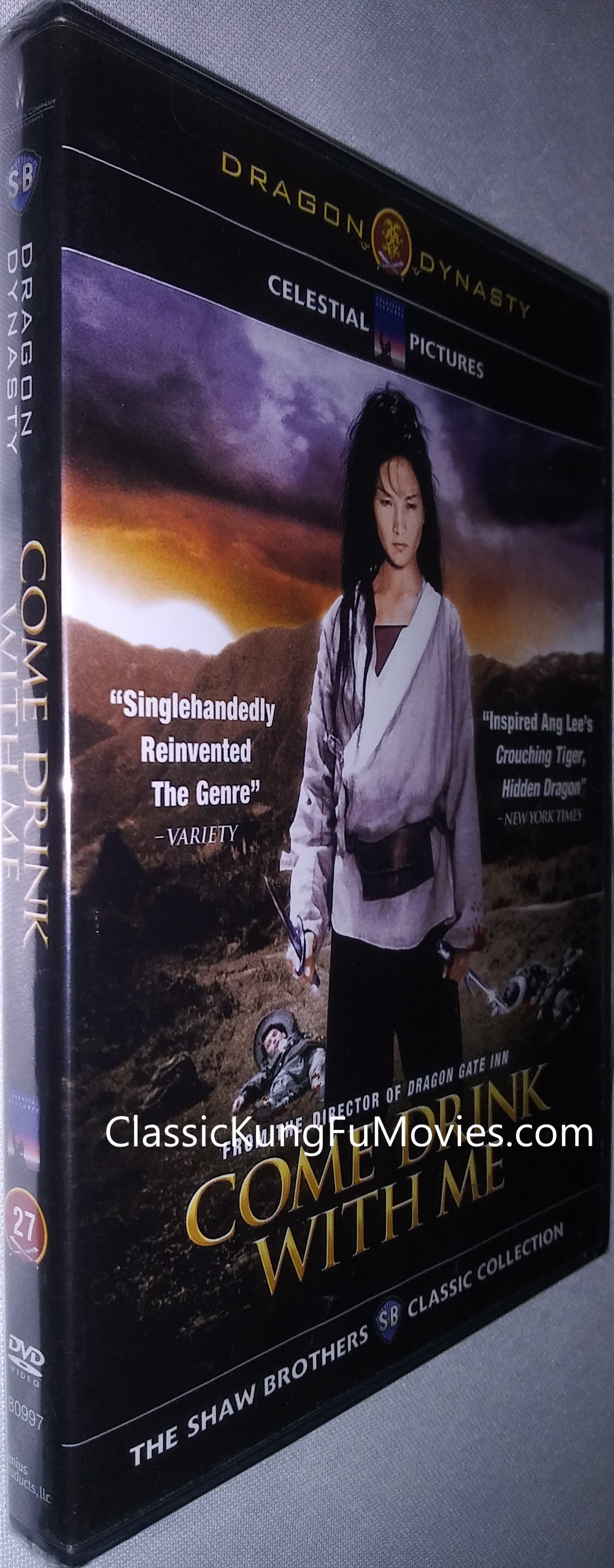 Come Drink With Me kung fu movie DVD Shaw Brothers martial arts film Hong Kong cinema