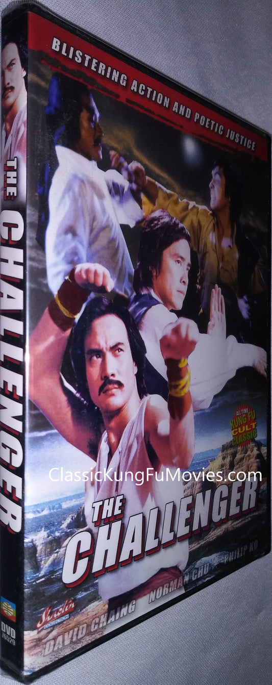 The Deadly Challenger a.k.a. The Challenger kung fu movie DVD Shaw Brothers martial arts film Hong Kong cinema