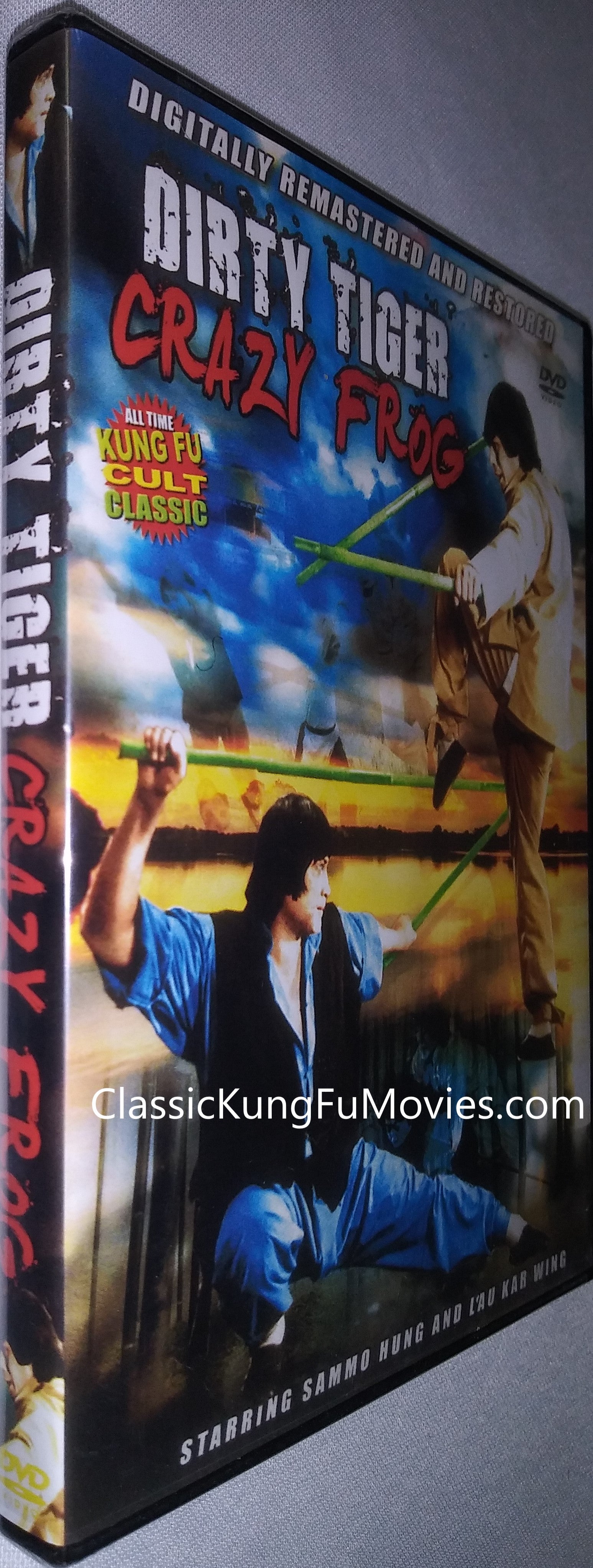 Dirty Tiger, Crazy Frog kung fu movie DVD Shaw Brothers martial arts film Hong Kong cinema