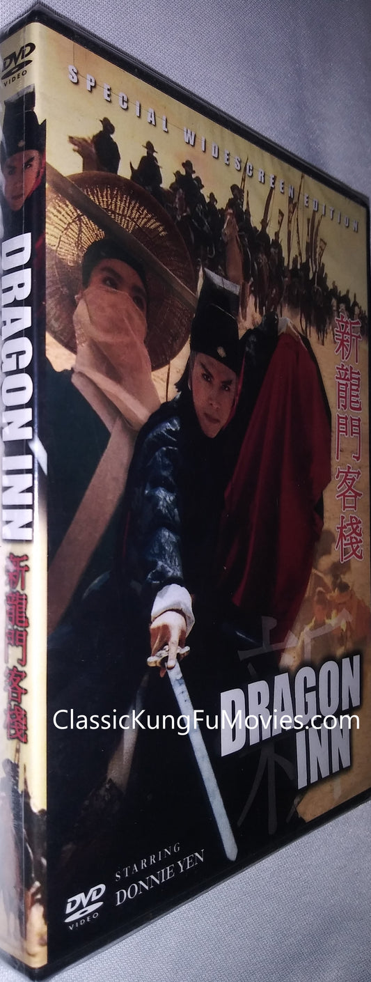 Dragon Inn a.k.a. kung fu movie DVD Shaw Brothers martial arts film Hong Kong cinema