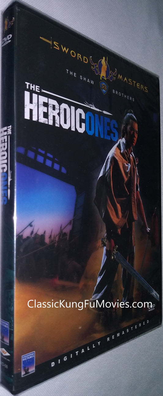 The Heroic Ones a.k.a. kung fu movie DVD Shaw Brothers martial arts film Hong Kong cinema