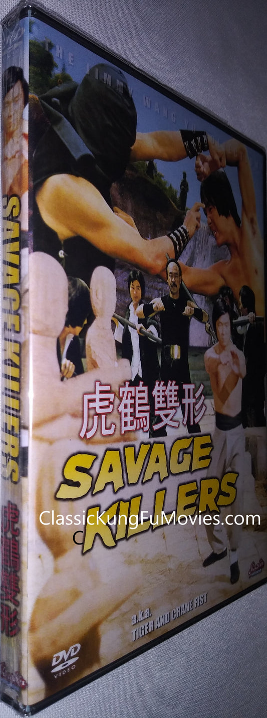 Savage Killers a.k.a. kung fu movie DVD Shaw Brothers martial arts film Hong Kong cinema