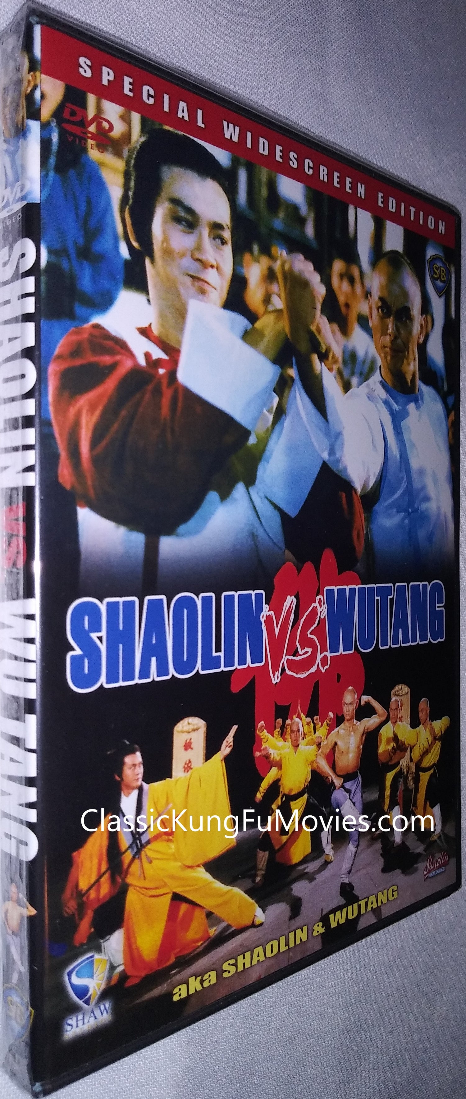 Shaolin Vs Wu Tang a.k.a. kung fu movie DVD Shaw Brothers martial arts film Hong Kong cinema