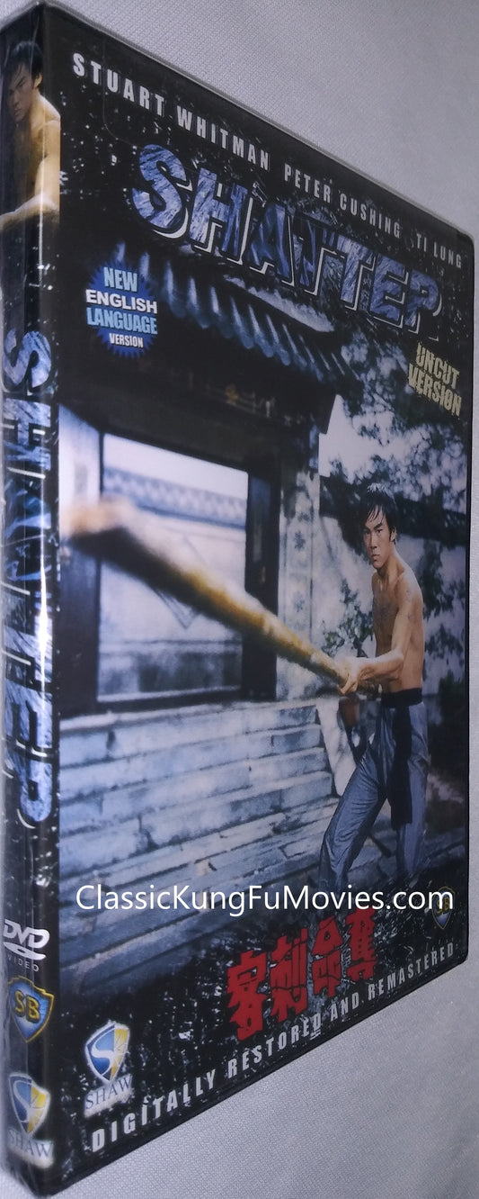 Shatter kung fu movie DVD Shaw Brothers martial arts film Hong Kong cinema