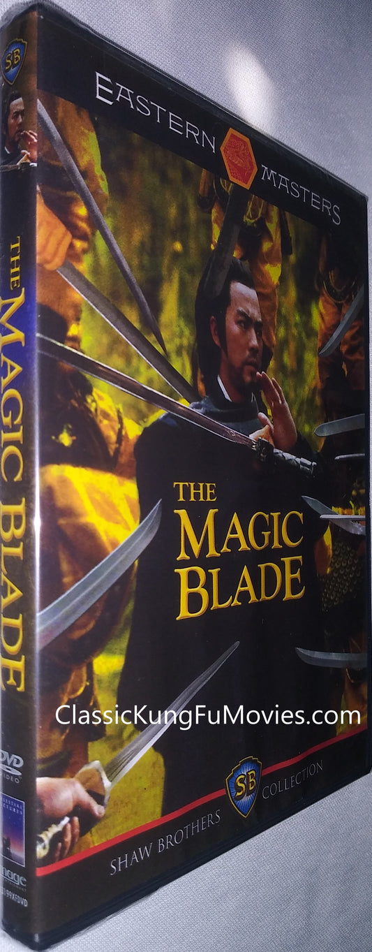The Magic Blade a.k.a. kung fu movie DVD Shaw Brothers martial arts film Hong Kong cinema
