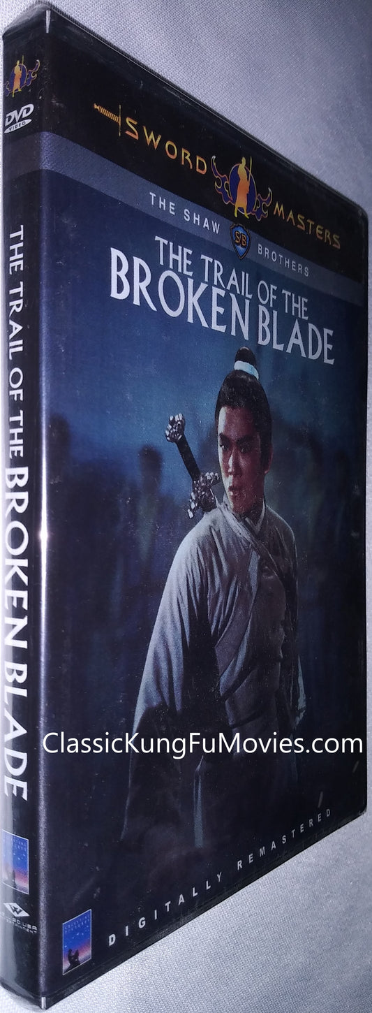 The Trail of The Broken Blade a.k.a. kung fu movie DVD Shaw Brothers martial arts film Hong Kong cinema