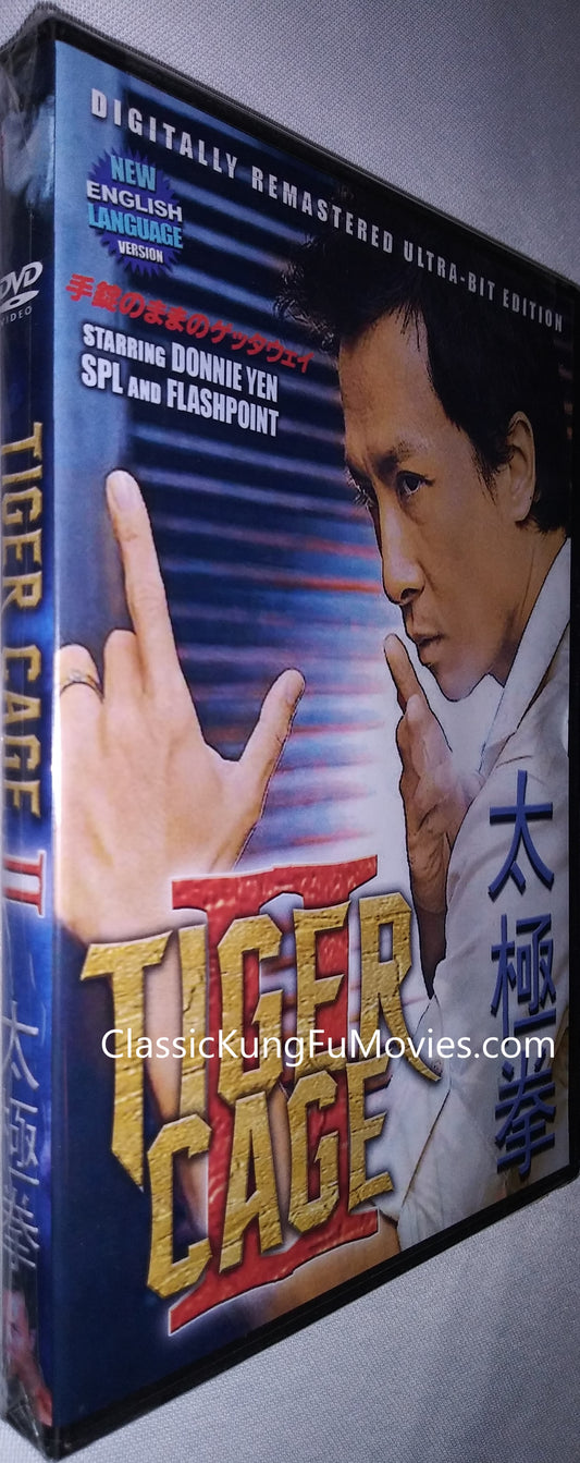 Tiger Cage 2 a.k.a. Sai hak  chin,Xi hei qian, 洗黑钱 kung fu movie DVD Shaw Brothers martial arts film Hong Kong cinema